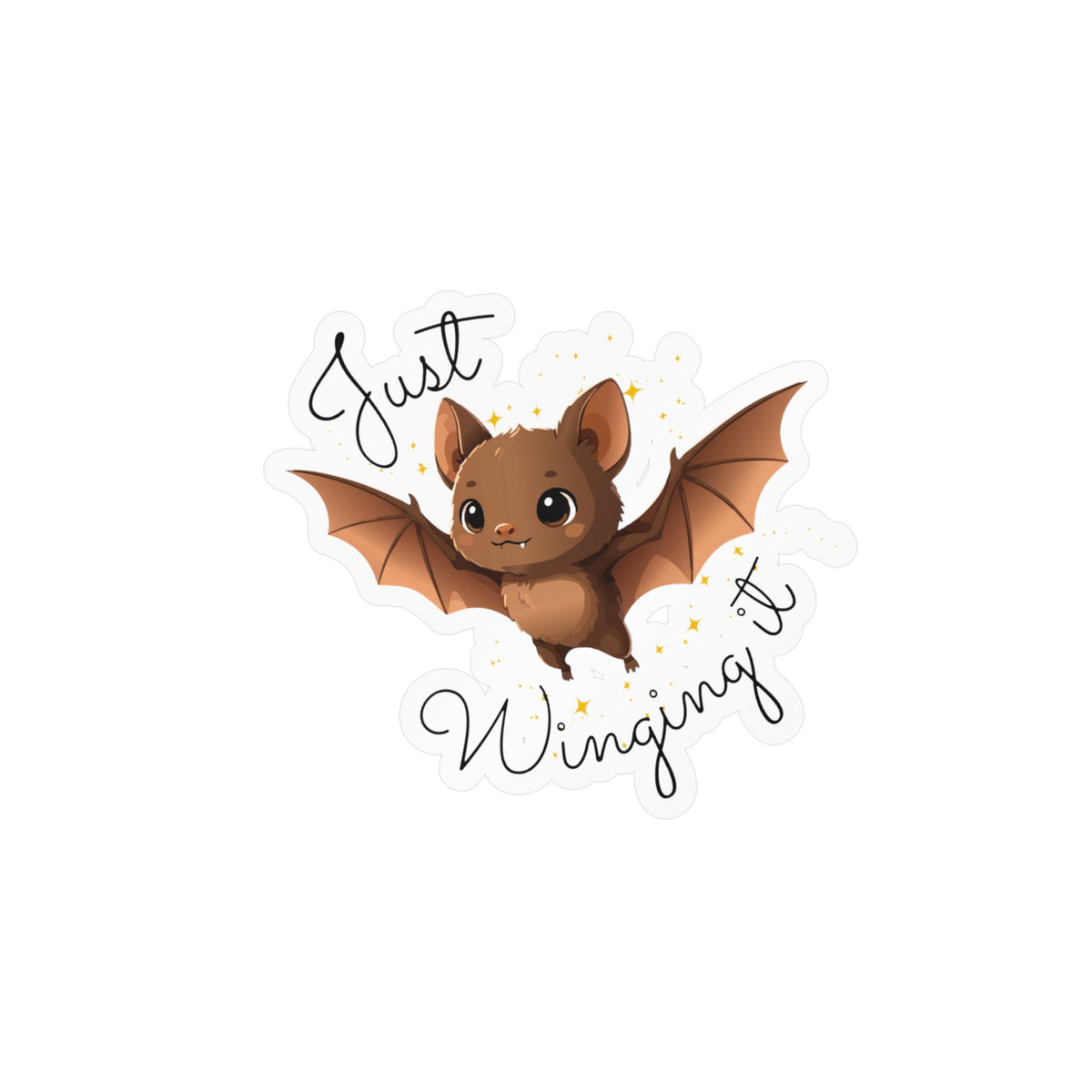 Just Winging it, Bat Kiss-Cut Vinyl Decals