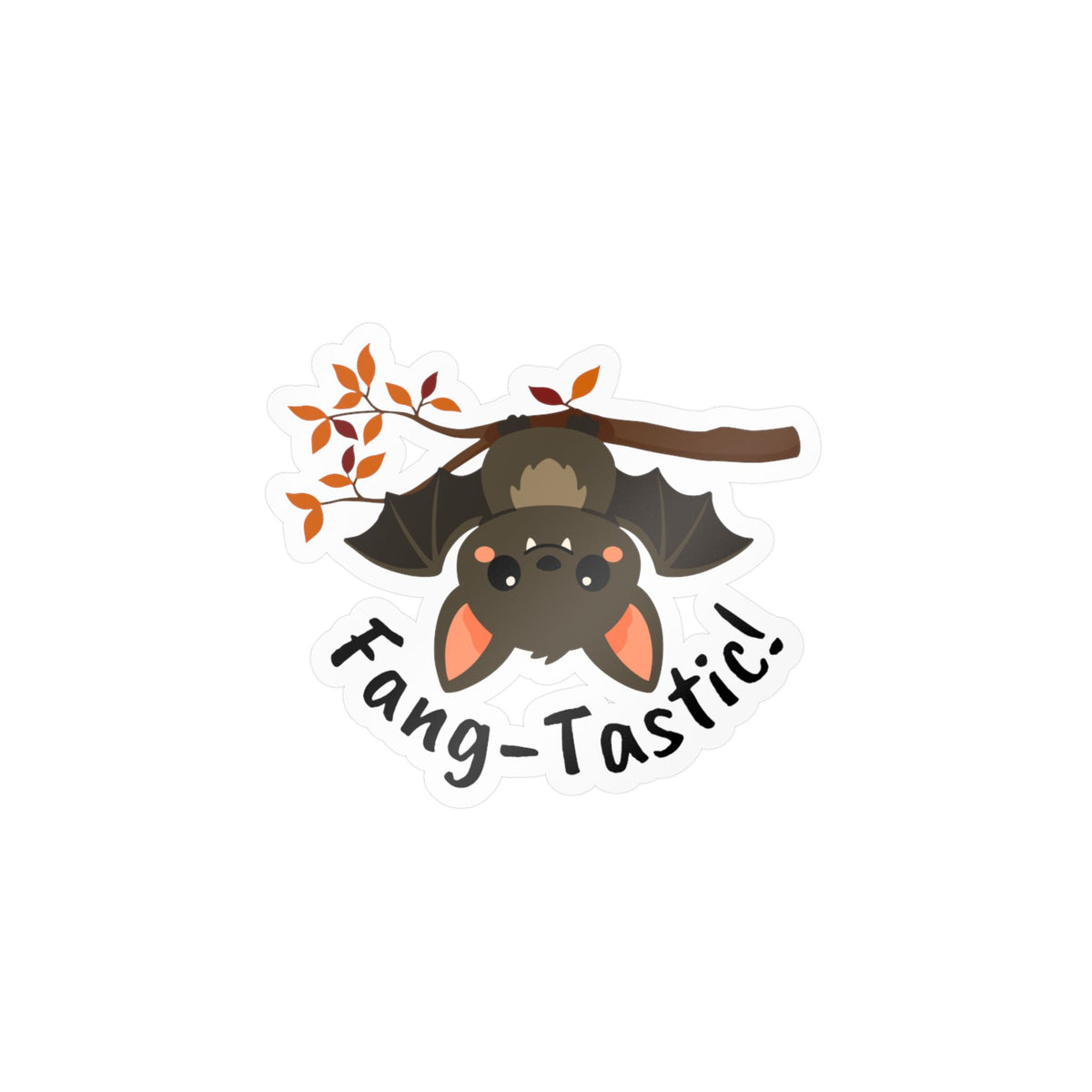 Fang-Tastic! Bat Kiss-Cut Vinyl Decals