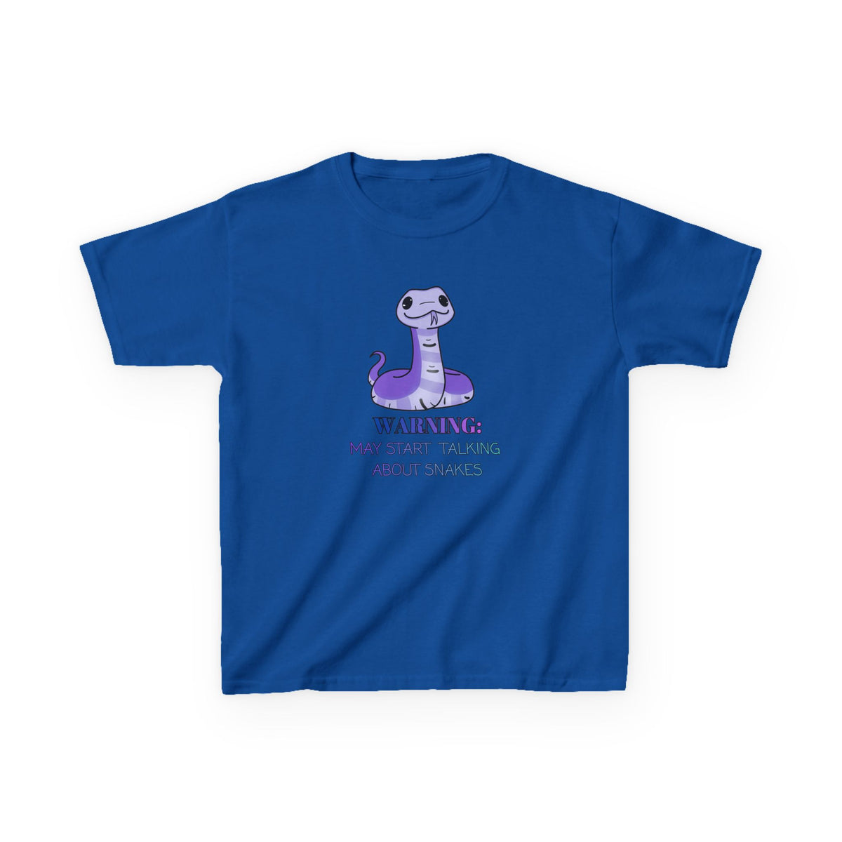 Warning: May talk about Snakes Kids Heavy Cotton™ Tee