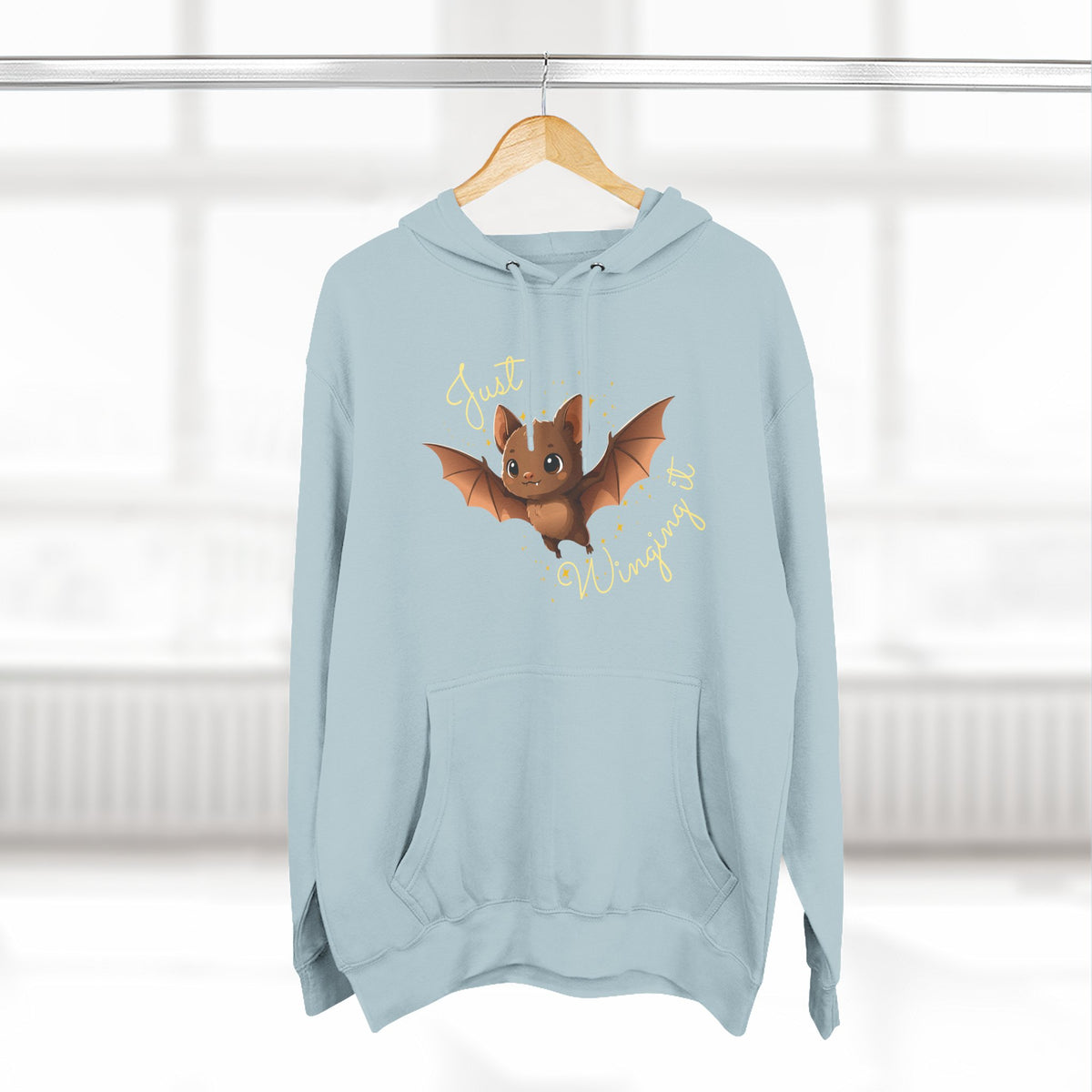 "Just Winging it" Adult Fleece Hoodie