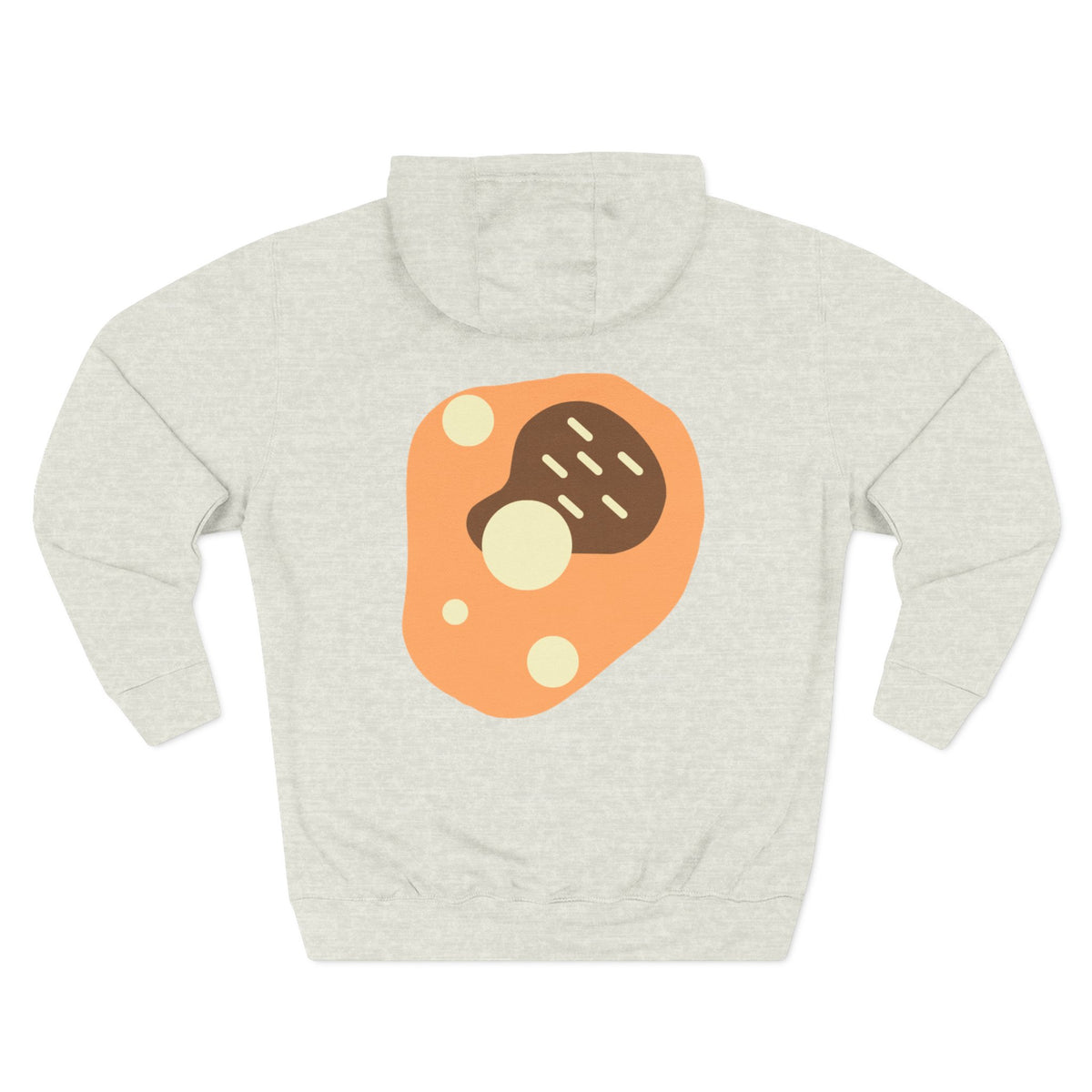 Chilli themed, (Front & Back Design) Adult Fleece Hoodie