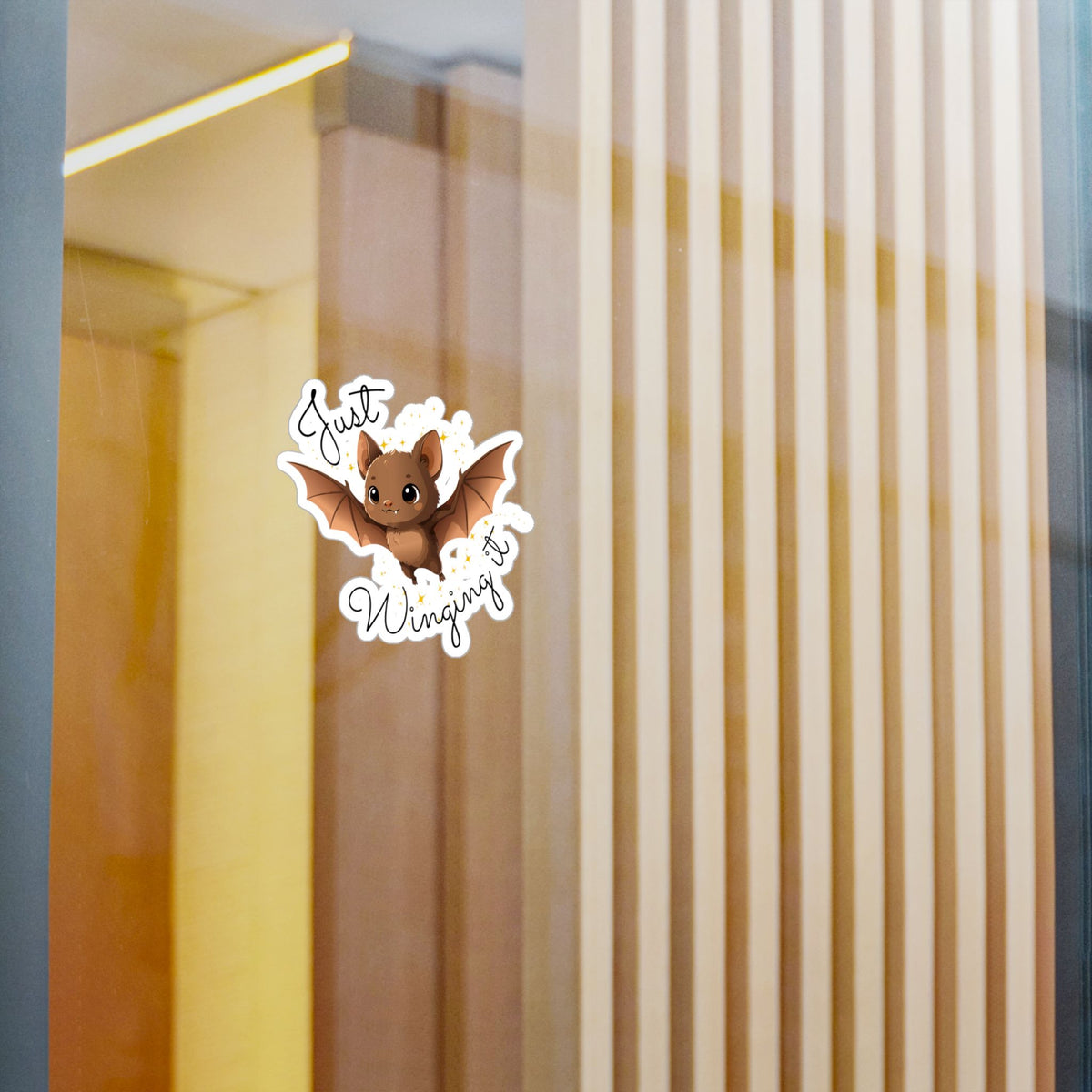 Just Winging it, Bat Kiss-Cut Vinyl Decals