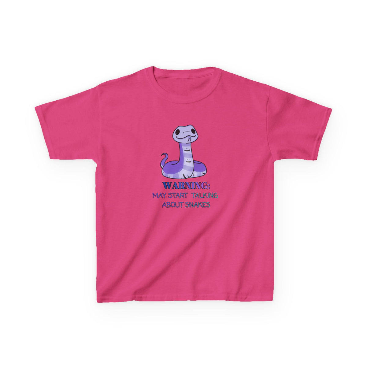 Warning: May talk about Snakes Kids Heavy Cotton™ Tee