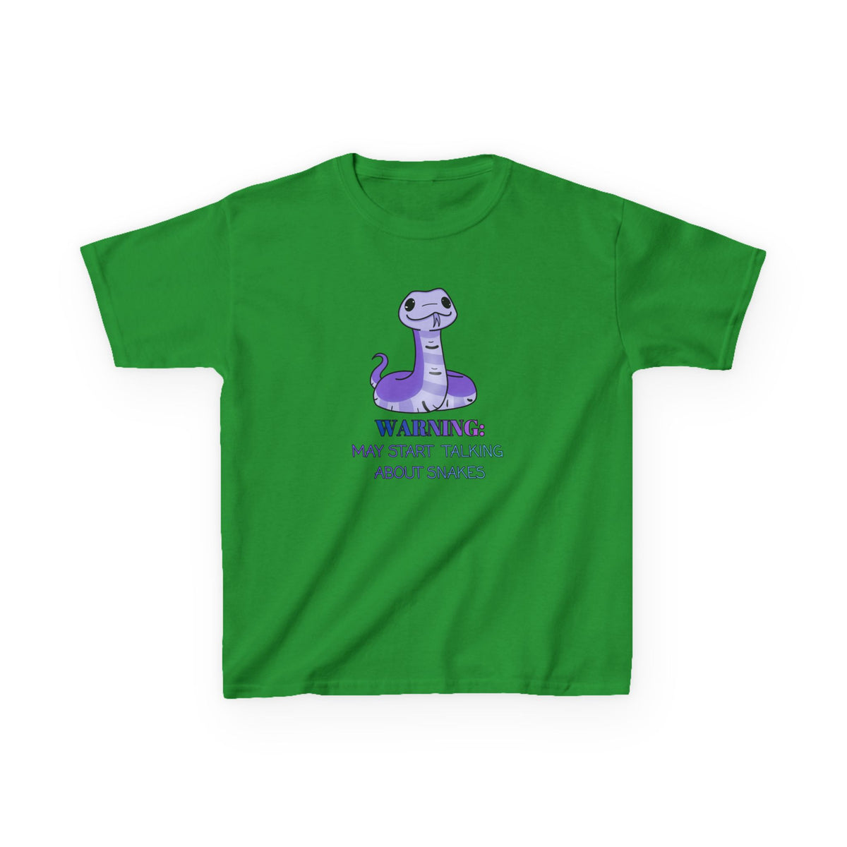 Warning: May talk about Snakes Kids Heavy Cotton™ Tee