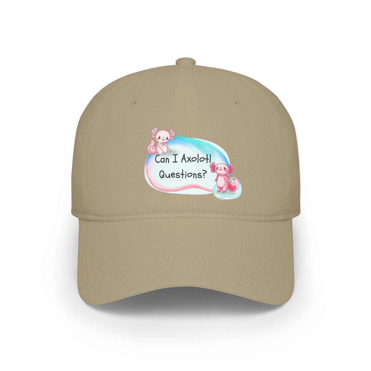 Axolotl, Can I Axolotl Questions? Low Profile Baseball Cap