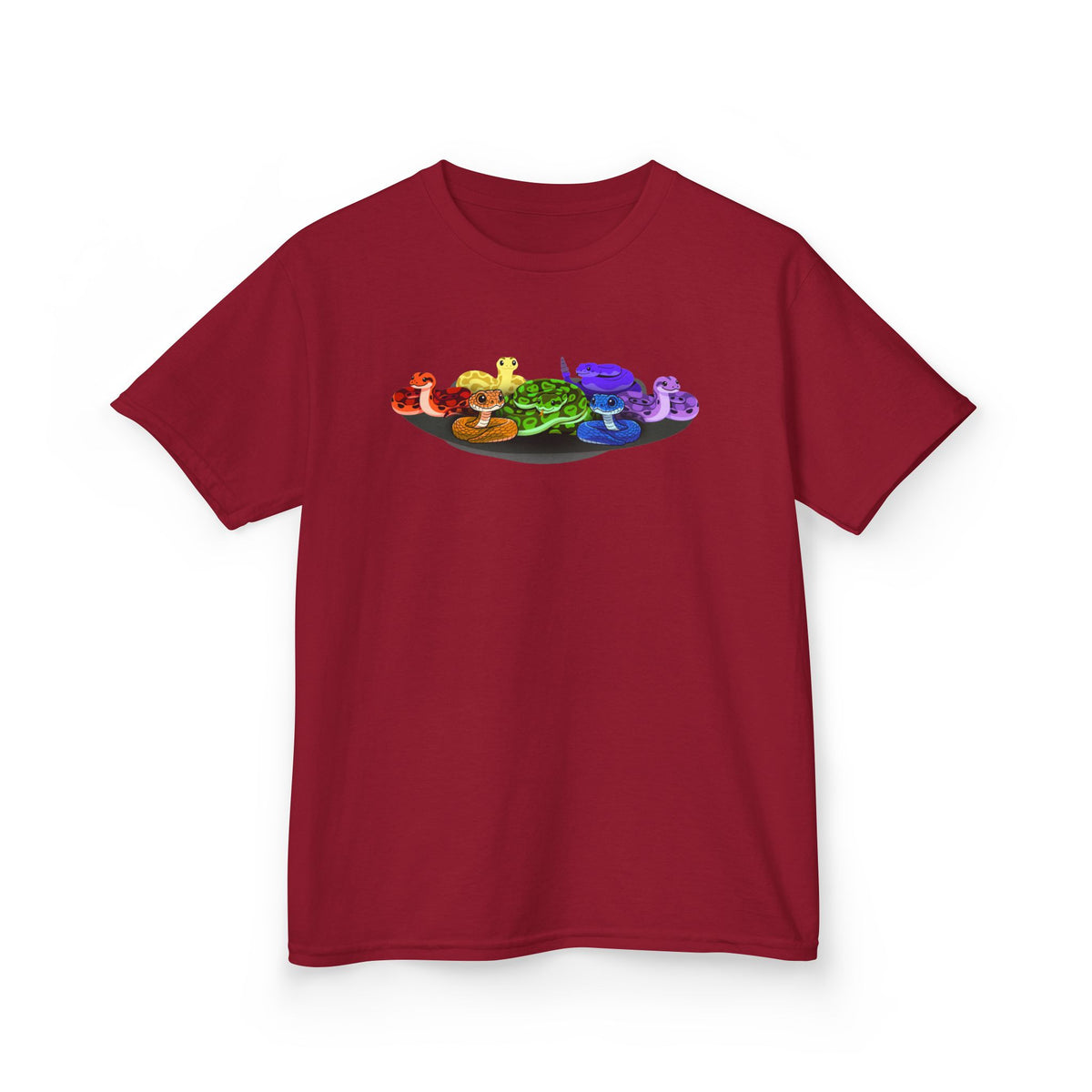 Rainbow of Snakes! Kids Heavy Cotton™ Tee
