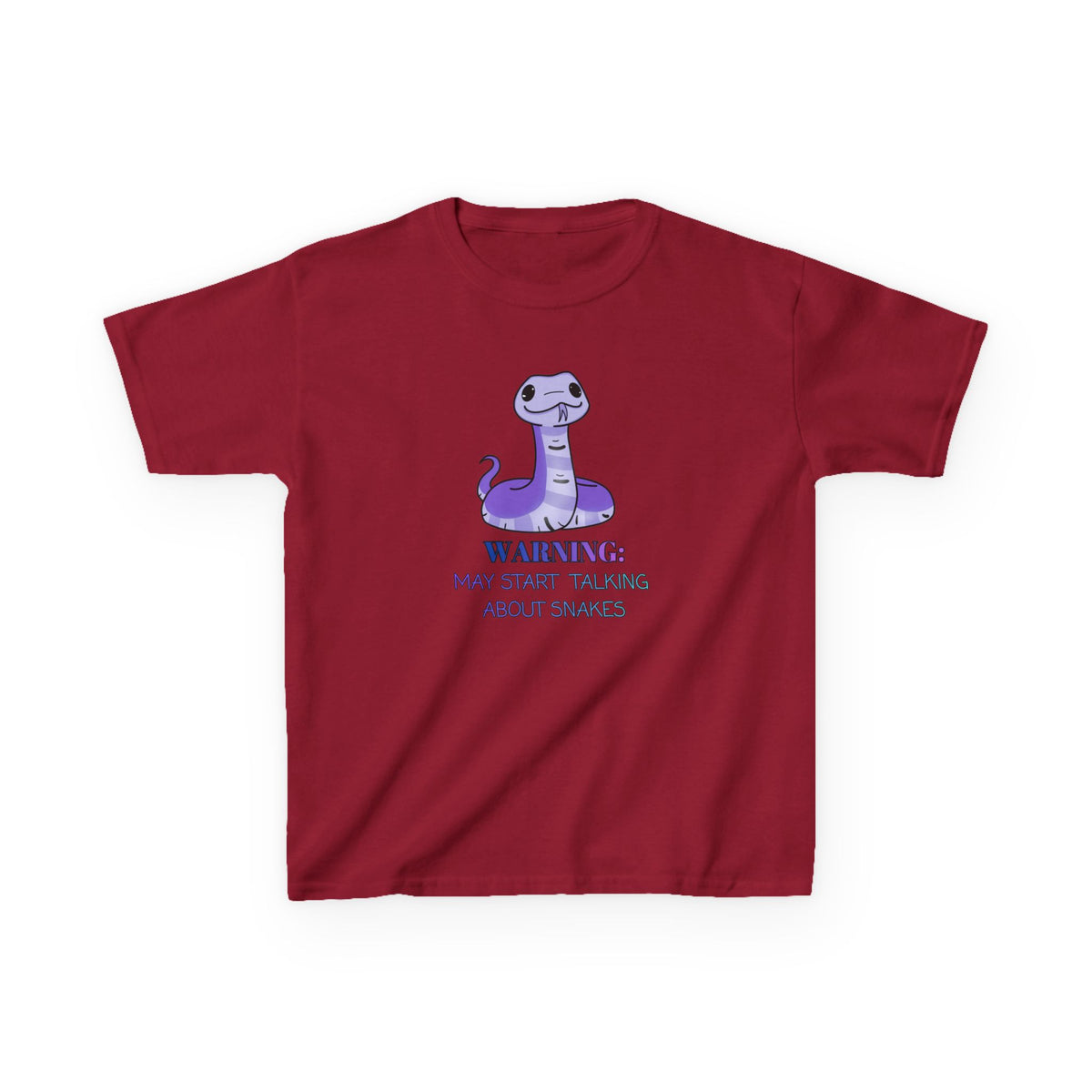 Warning: May talk about Snakes Kids Heavy Cotton™ Tee