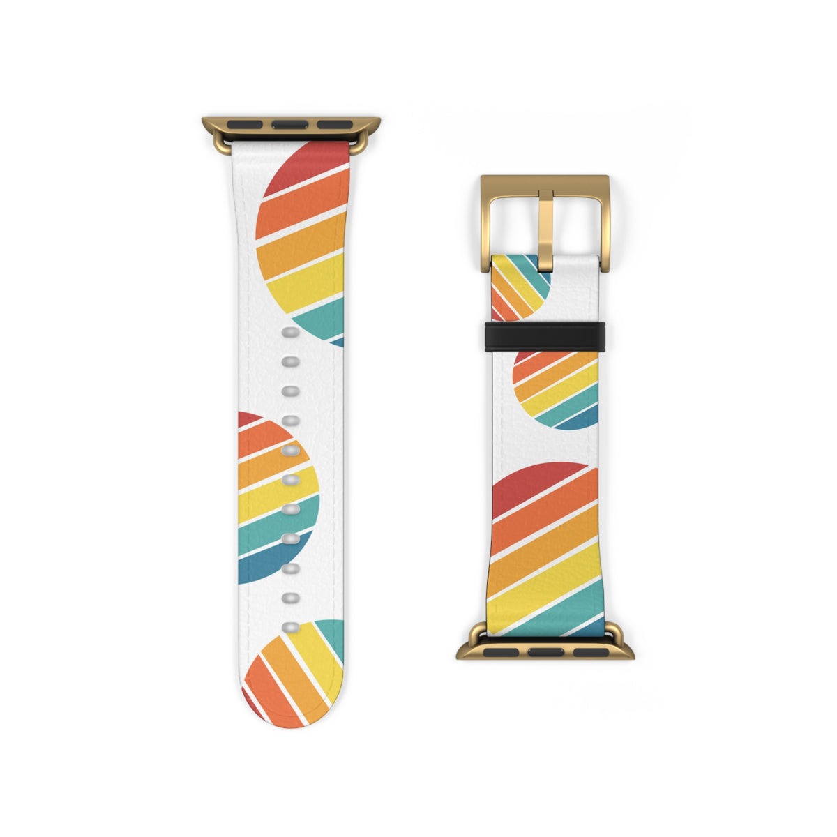 Retro Rainbow Watch Band