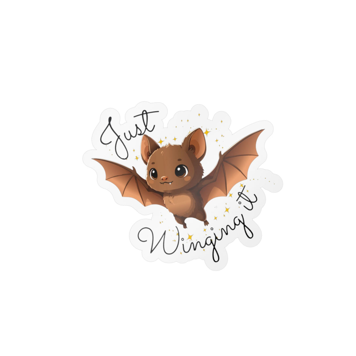 Just Winging it, Bat Kiss-Cut Vinyl Decals