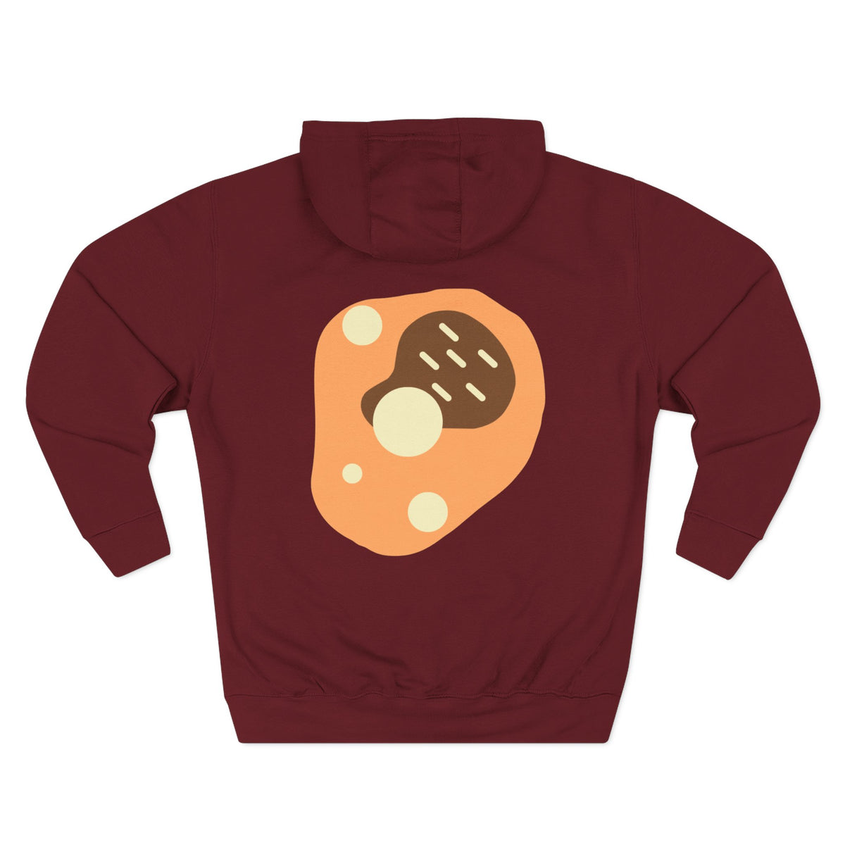 Chilli themed, (Front & Back Design) Adult Fleece Hoodie