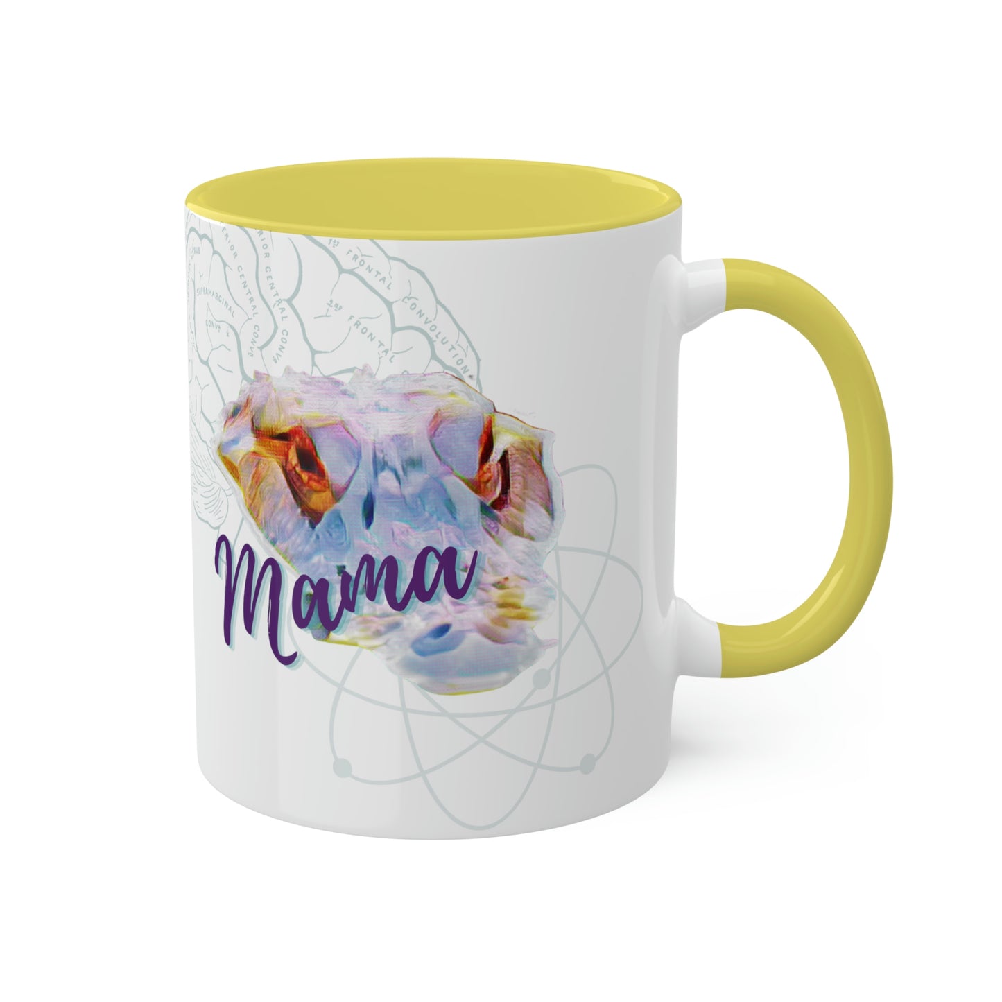 Just a Mama Gator -multiple options-Colorful Mugs, 11oz, Parenting Science