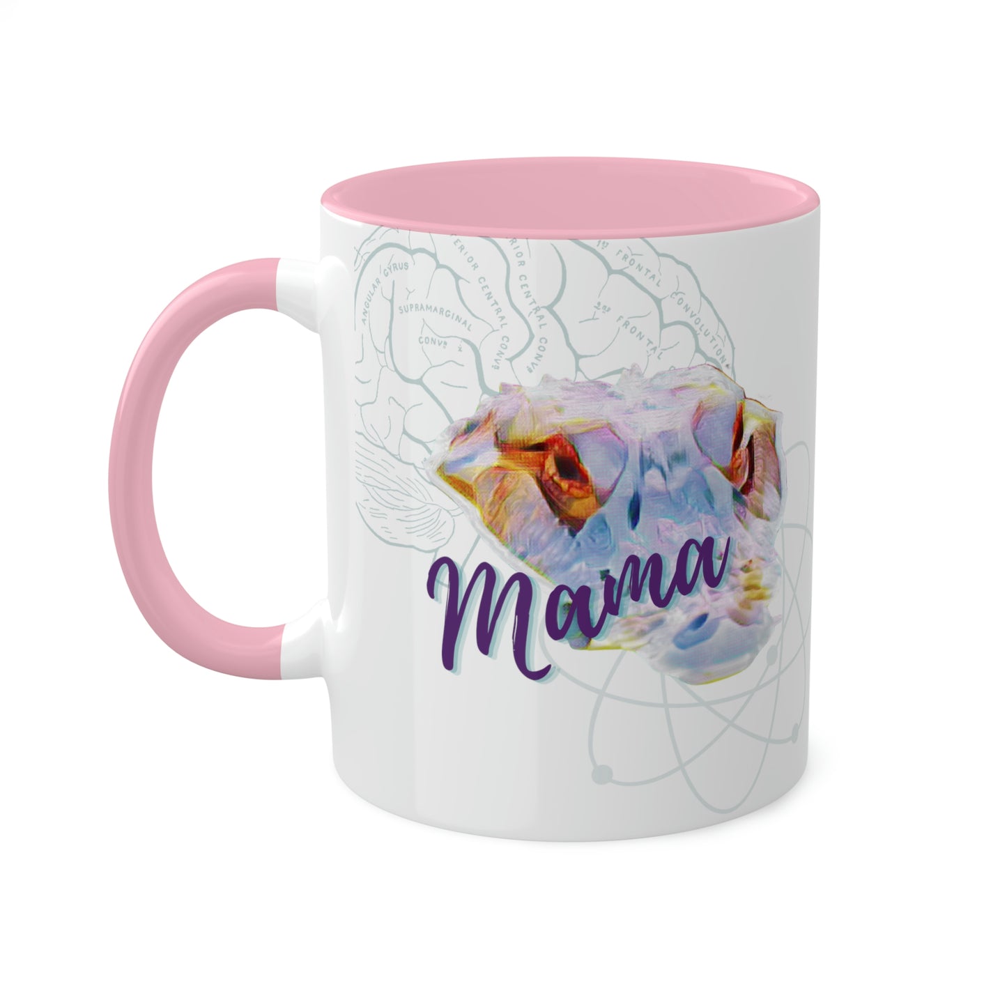 Just a Mama Gator -multiple options-Colorful Mugs, 11oz, Parenting Science