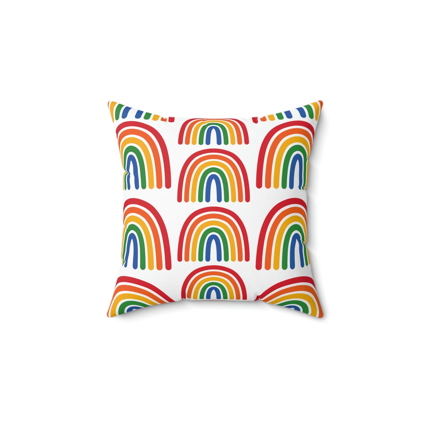 Rainbow Pillow, Multiple Rainbow, Drop pattern